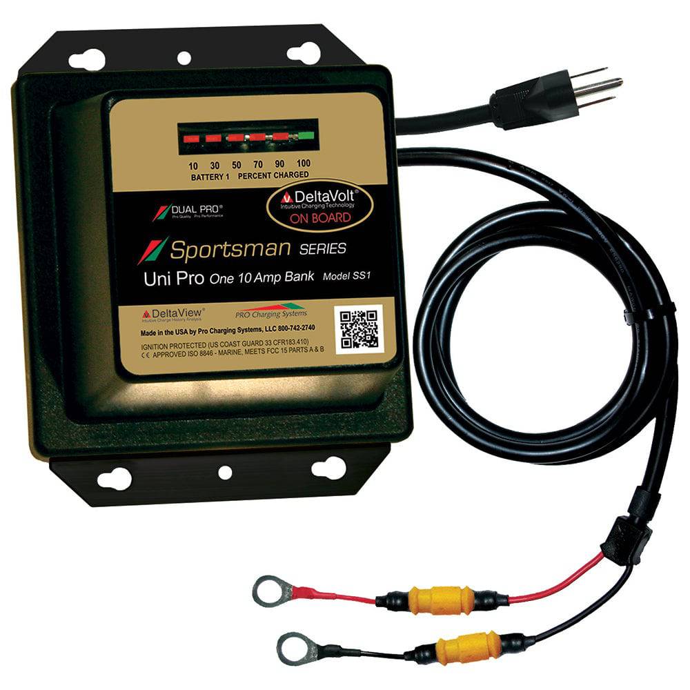 Dual Pro Sportsman Series Battery Charger - 10A - 1-Bank - 12V [SS1] - Twin Screws Marine Service