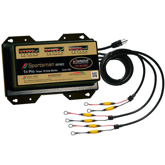 Dual Pro Sportsman Series Battery Charger - 30A - 3-10A-Banks - 12V-36V [SS3] - Twin Screws Marine Service