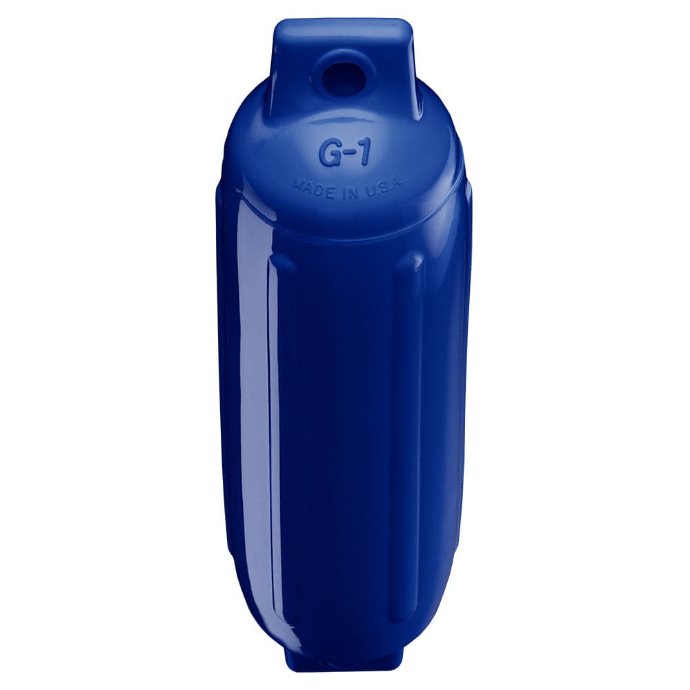 Polyform G-1 Twin Eye Fender 3.5" x 12.8" - Cobalt Blue [G-1-COBALT BLUE] - Twin Screws Marine Service