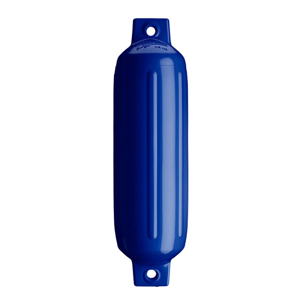 Polyform G-2 Twin Eye Fender 4.5" x 15.5" - Cobalt Blue [G-2-COBALT BLUE] - Twin Screws Marine Service