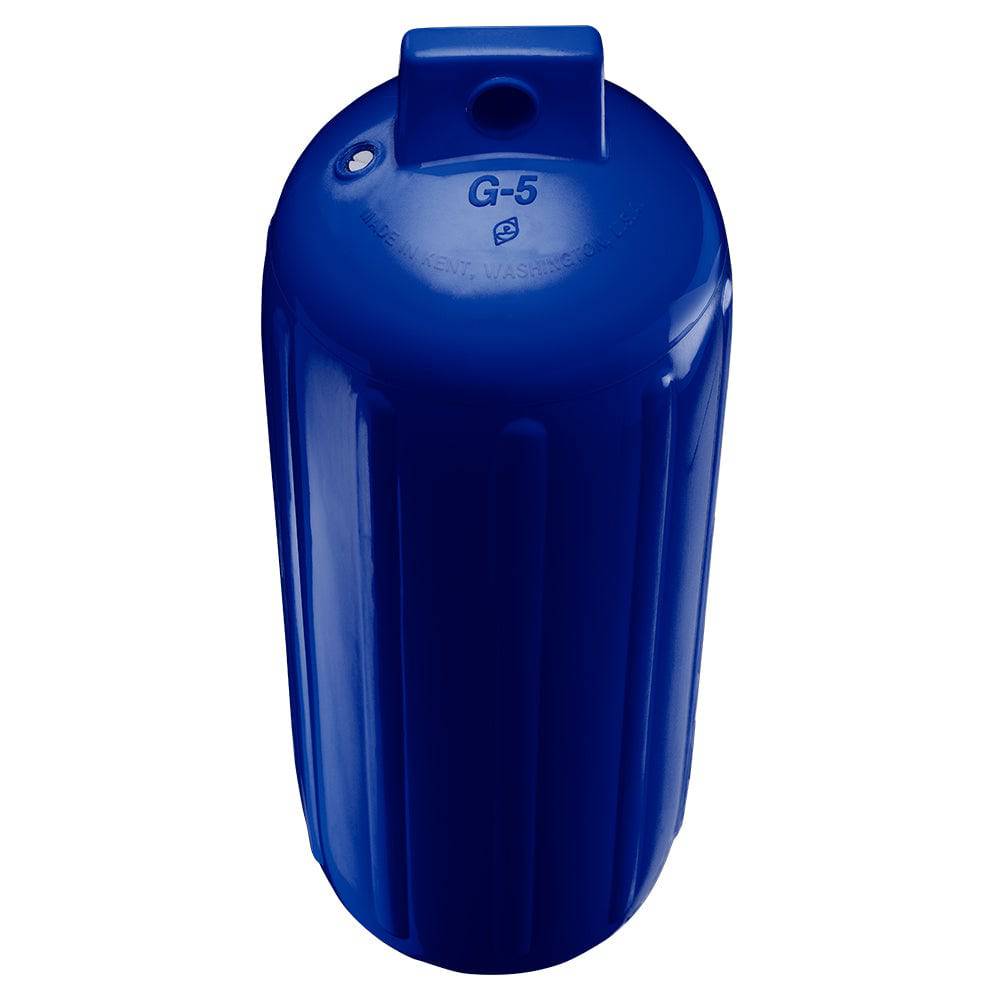 Polyform G-5 Twin Eye Fender 8.8" x 26.8" - Cobalt Blue [G-5-COBALT BLUEWO] - Twin Screws Marine Service