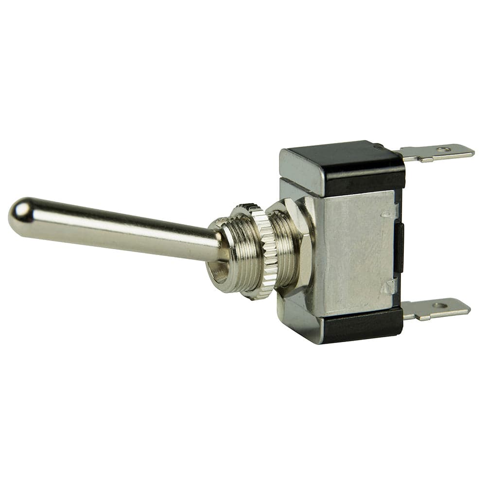 BEP SPST Chrome Plated Long Handle Toggle Switch - ON/OFF [1002013] - Twin Screws Marine Service