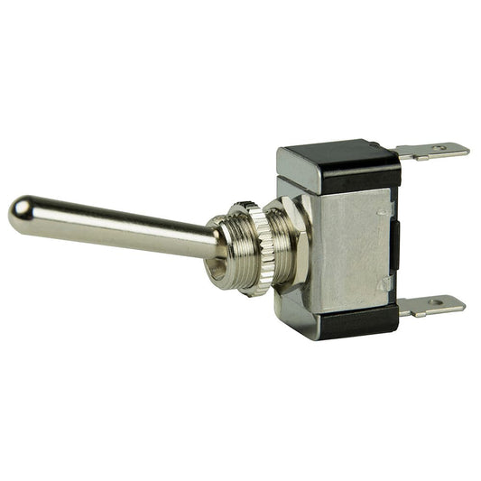 BEP SPST Chrome Plated Long Handle Toggle Switch - ON/OFF [1002013] - Twin Screws Marine Service