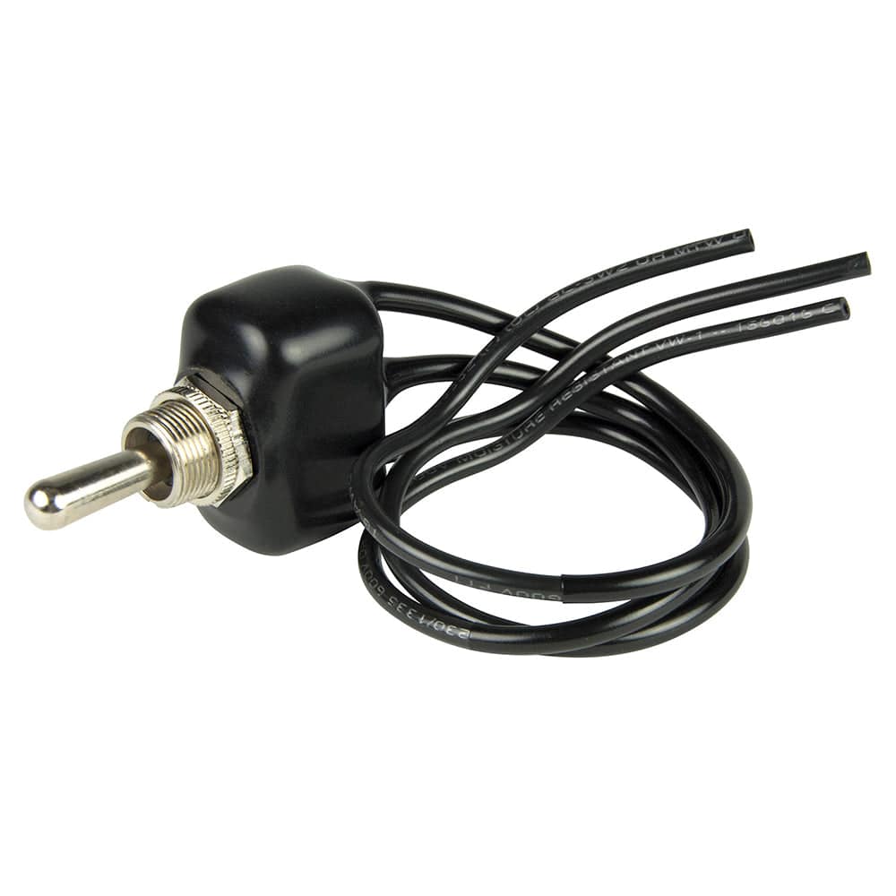 BEP SPST PVC Coated Toggle Switch - OFF/(ON) [1002003] - Twin Screws Marine Service