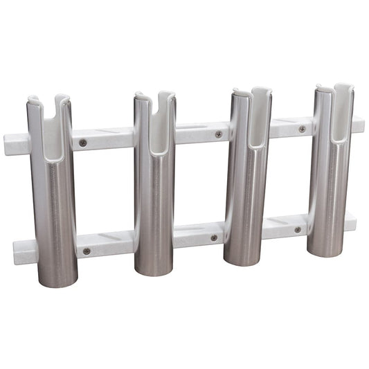 TACO Aluminum/Poly 4-Rod Rack Holder [F31-3104BXZ-1] - Twin Screws Marine Service