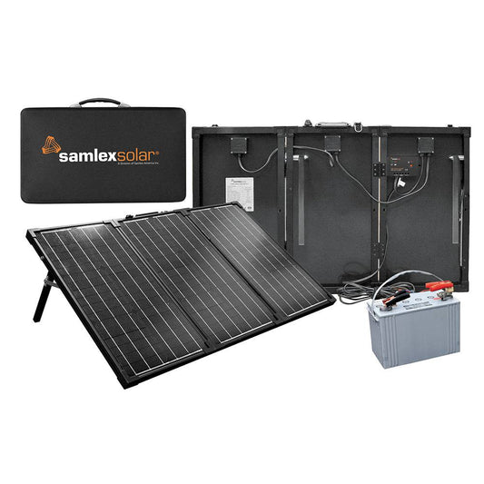 Samlex Portable Solar Charging Kit - 135W [MSK-135] - Twin Screws Marine Service