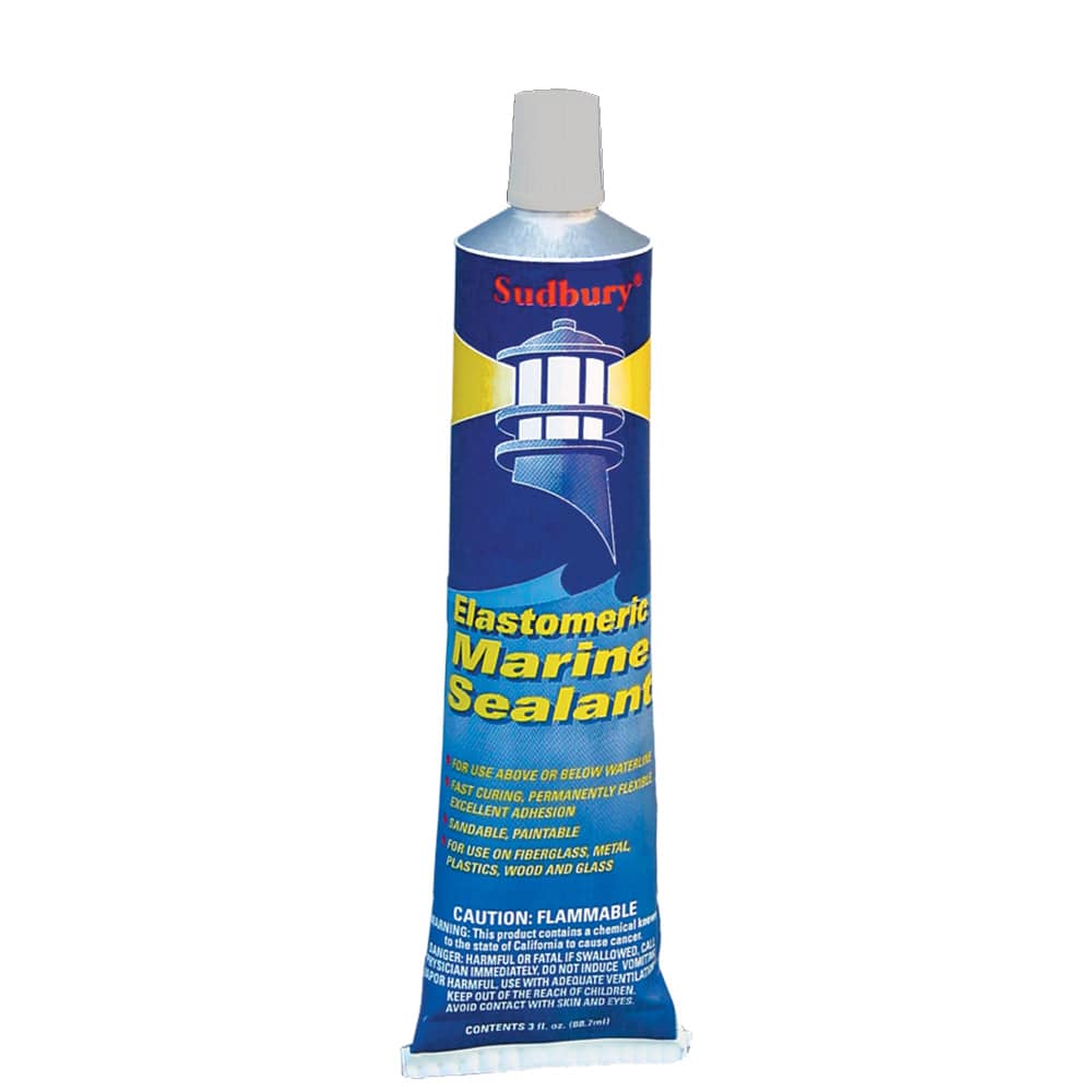 Sudbury Elastomeric 3 oz (89ml) Sealant Tube - Clear [321] - Twin Screws Marine Service