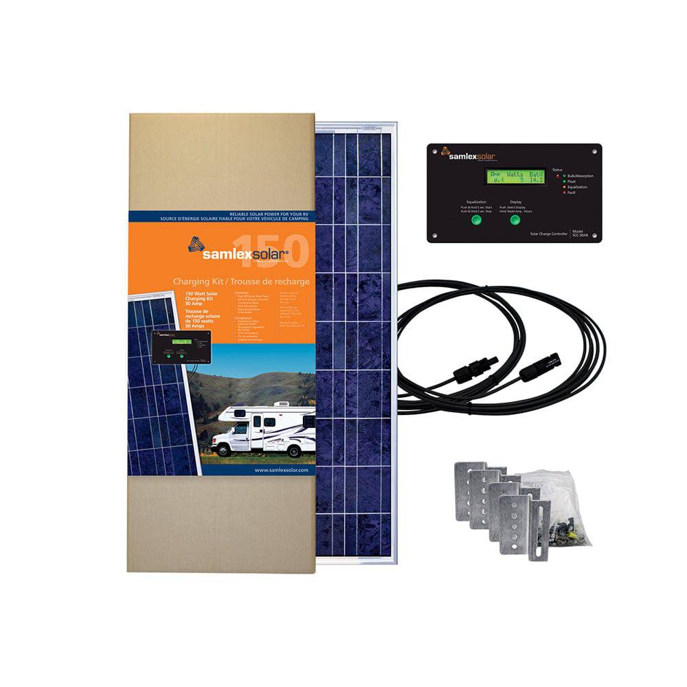 Samlex Solar Charging Kit - 150W - 30A [SRV-150-30A] - Twin Screws Marine Service