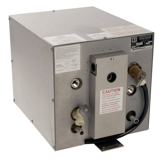 Whale Seaward 6 Gallon Hot Water Heater w/Front Heat Exchange - Galvanized Steel - 240V - 1500W [F650] - Twin Screws Marine Service