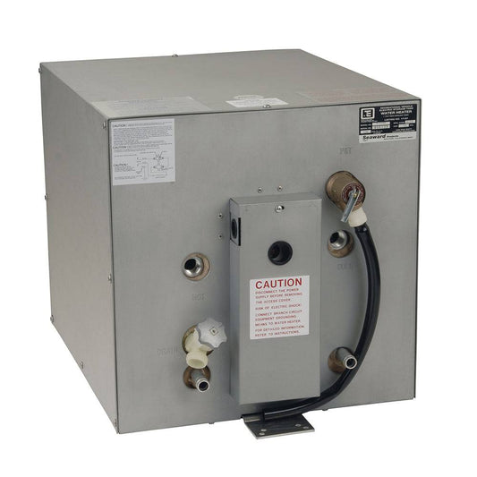 Whale Seaward 11 Gallon Hot Water Heater w/Front Heat Exchanger - Galvanized Steel - 240V - 1500W [F1150] - Twin Screws Marine Service