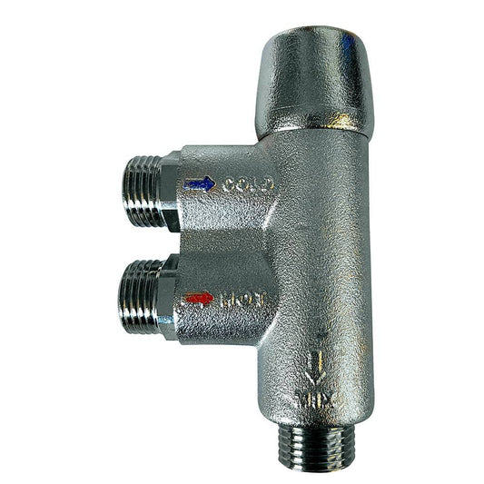 Whale Seaward Thermostatic Mixer Valve [WX1599B] - Twin Screws Marine Service
