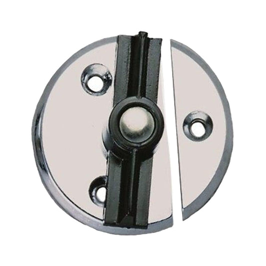 Perko Door Button w/Spring [1216DP0CHR] - Twin Screws Marine Service