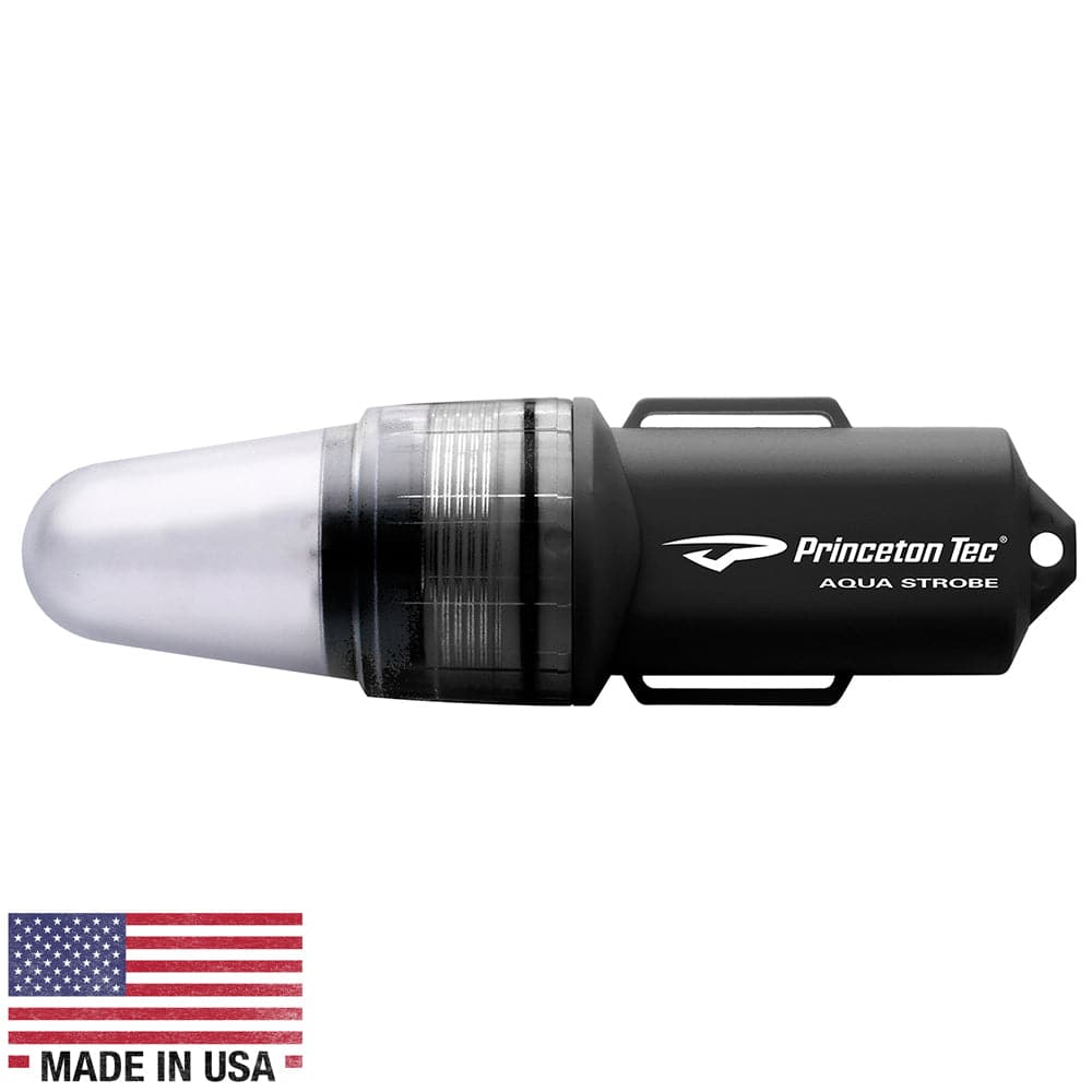 Princeton Tec Aqua Strobe LED - Black [AS-LED-BK] - Twin Screws Marine Service