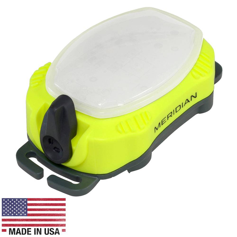 Princeton Tec Meridian Strobe / Beacon - Neon Yellow [ST-NY] - Twin Screws Marine Service