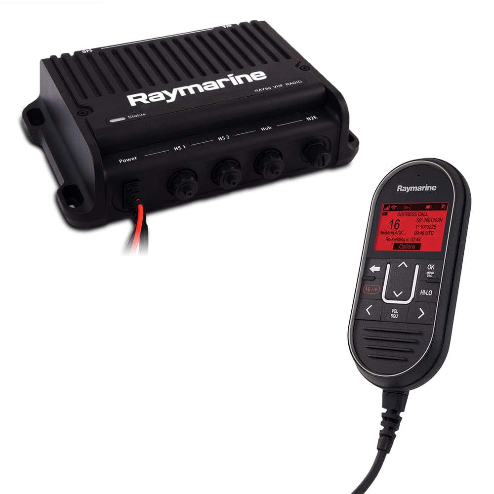 Raymarine Ray91 Modular Dual-Station VHF Black Box Radio System w/AIS [E70493] - Twin Screws Marine Service