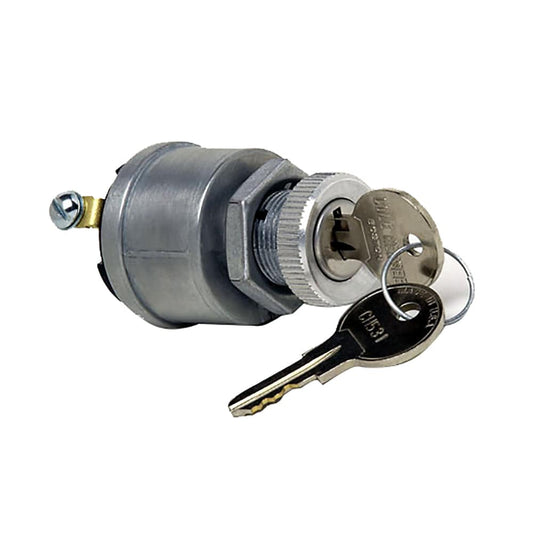 Cole Hersee 4 Position General Purpose Ignition Switch [9579-BP] - Twin Screws Marine Service