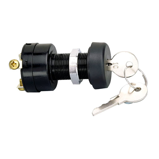 Cole Hersee 3 Position Plastic Body Ignition Switch [M-850-BP] - Twin Screws Marine Service