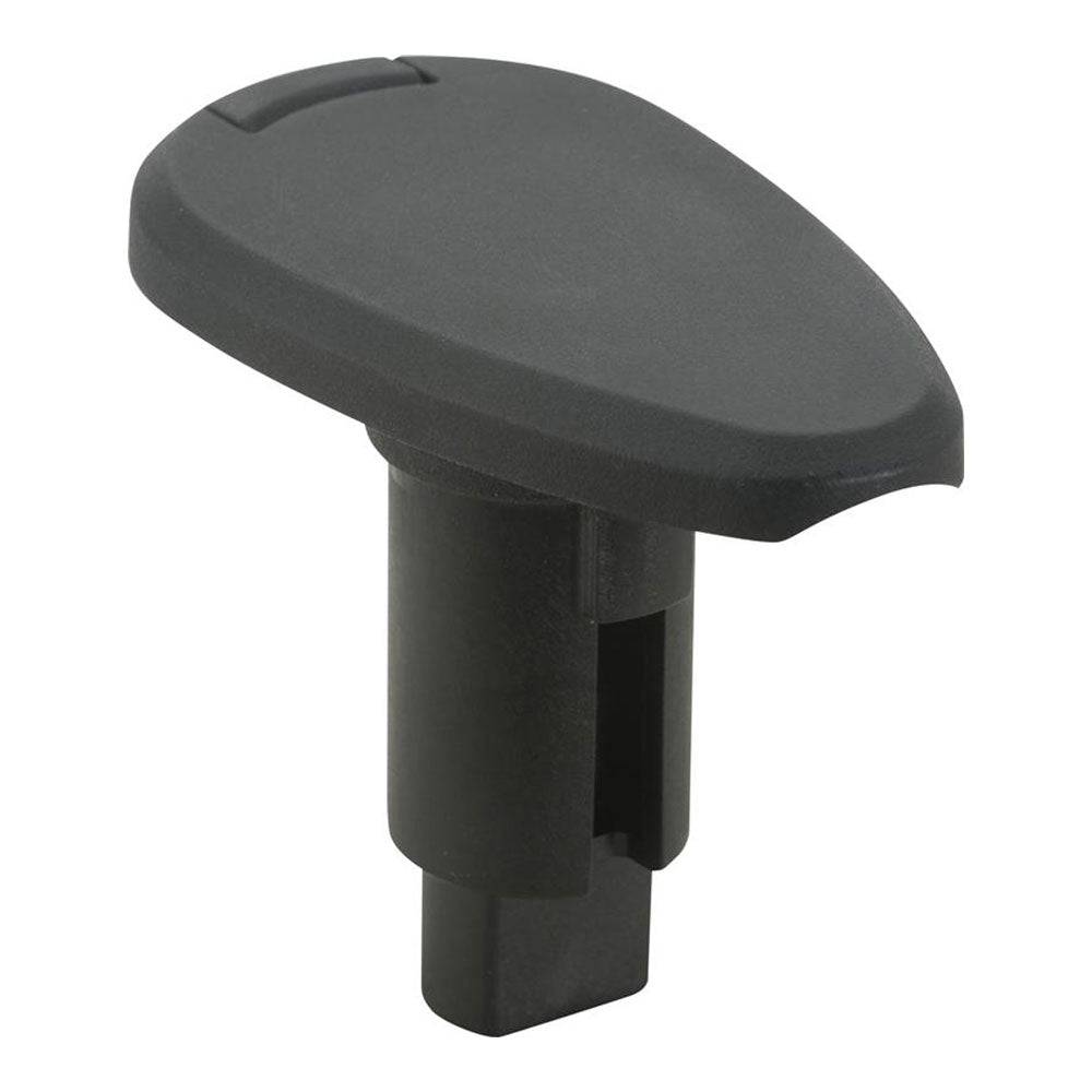 Attwood LightArmor Plug-In Base - 2 Pin - Black - Teardrop [910T2PB-7] - Twin Screws Marine Service