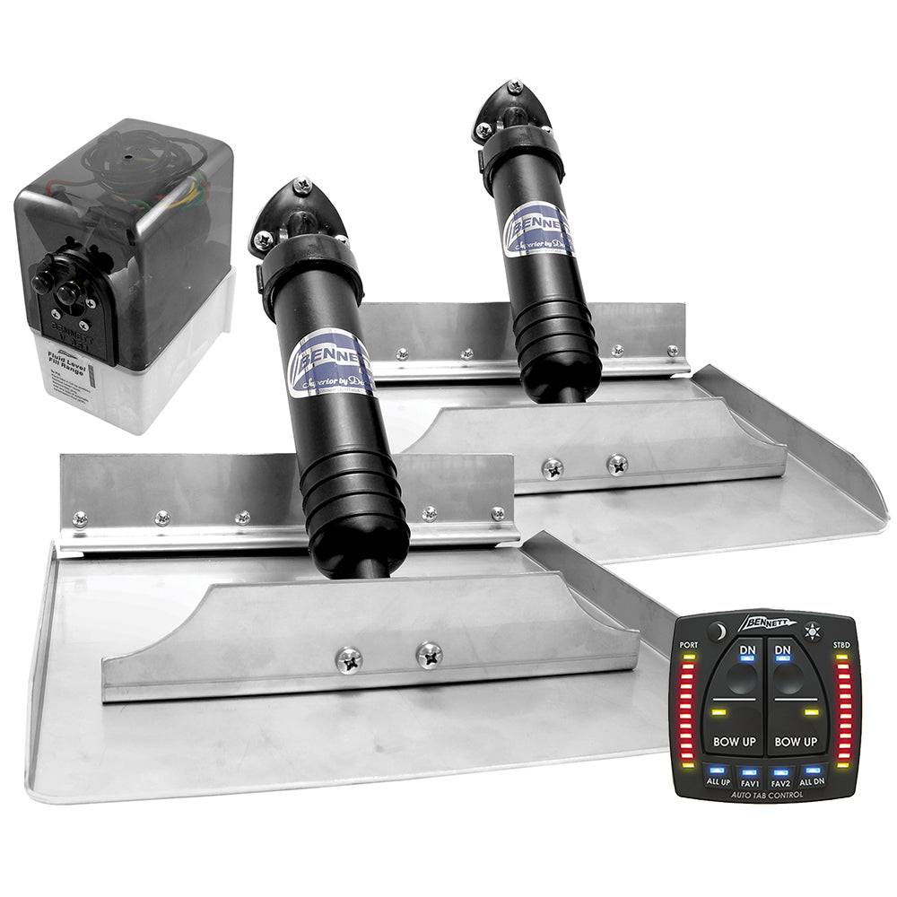 Bennett 129ATP Hydraulic Trim Tab Complete Kit w/Auto Trim Pro [129ATP] - Twin Screws Marine Service