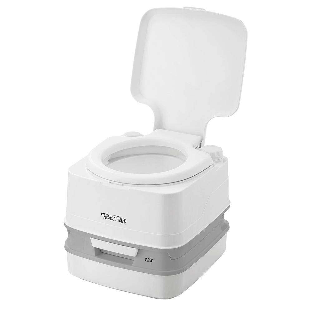 Thetford Porta Potti 135 Marine Toilet w/Hold Down Kit [92861] - Twin Screws Marine Service