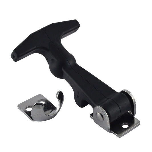 Southco One-Piece Flexible Handle Latch Rubber/Stainless Steel Mount [37-20-101-20] - Twin Screws Marine Service