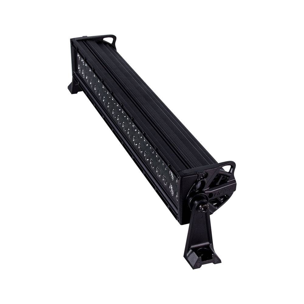 HEISE Dual Row Blackout LED Light Bar - 22" [HE-BDR22] - Twin Screws Marine Service