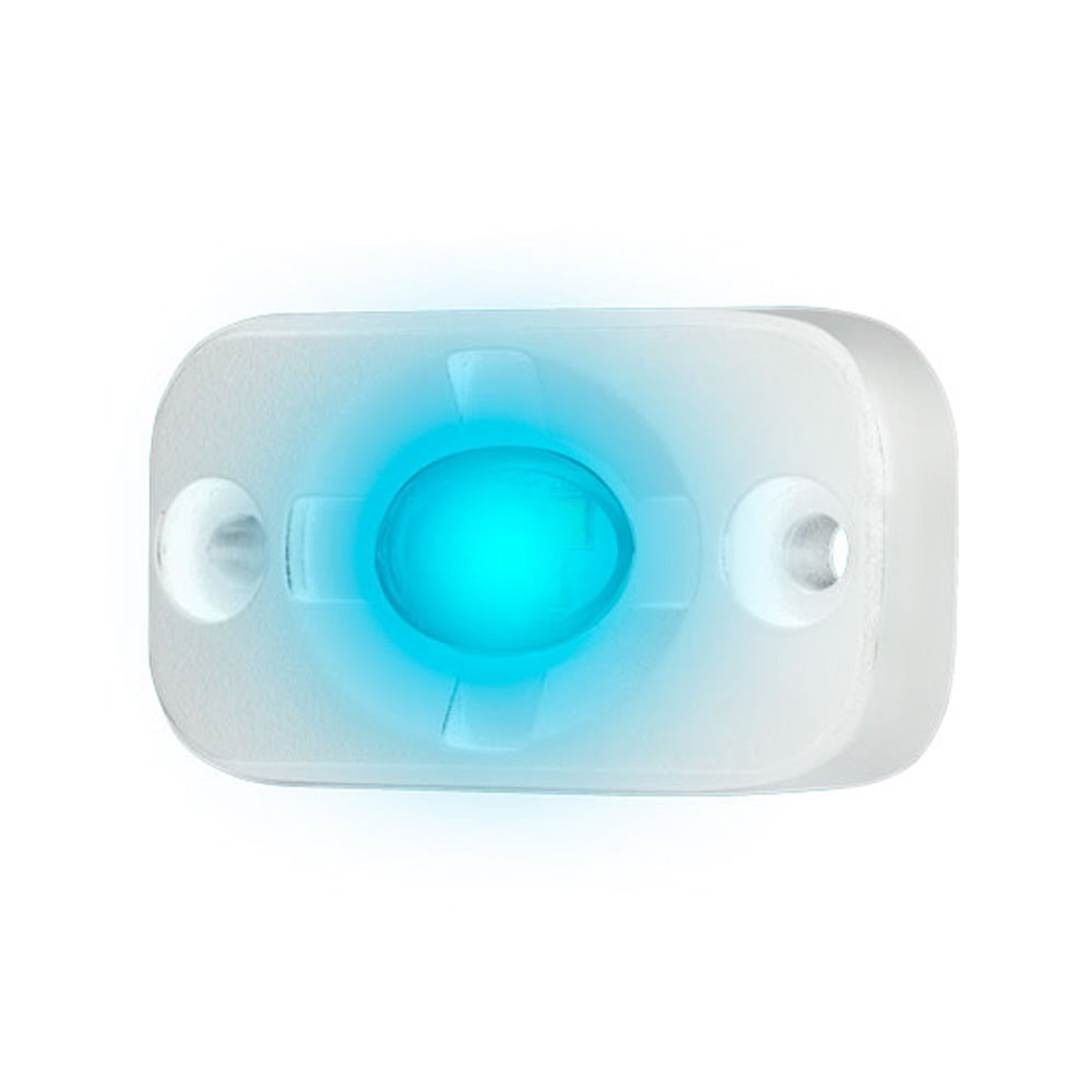 HEISE Marine Auxiliary Accent Lighting Pod - 1.5" x 3" - White/Blue [HE-ML1B] - Twin Screws Marine Service