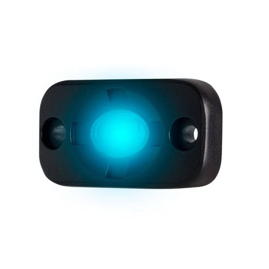 HEISE Auxiliary Accent Lighting Pod - 1.5" x 3" - Black/Blue [HE-TL1B] - Twin Screws Marine Service