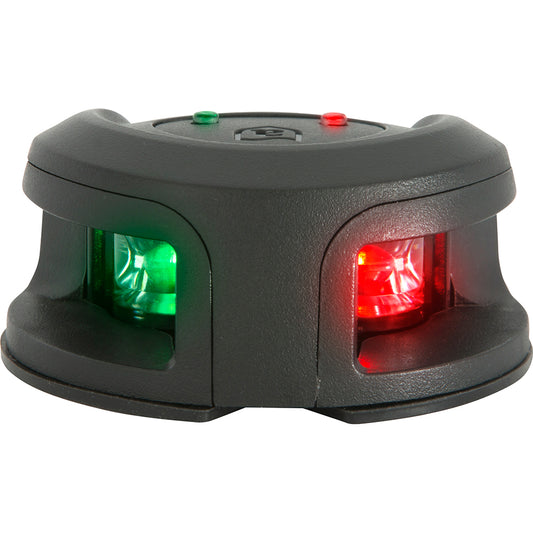 Attwood LightArmor Bow Mount Navigation Light - Composite Black - Bi-Color - 2NM [NV2002PB-7] - Twin Screws Marine Service