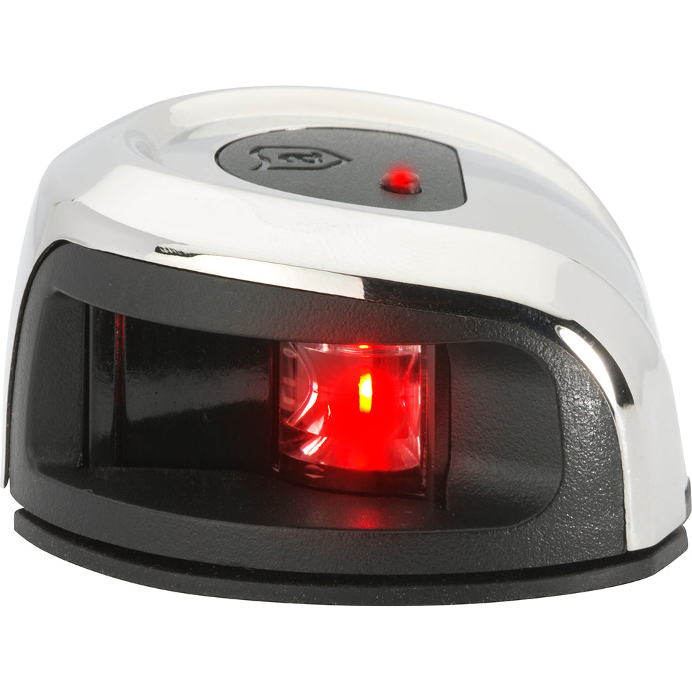 Attwood LightArmor Deck Mount Navigation Light - Stainless Steel - Port (red) - 2NM [NV2012SSR-7] - Twin Screws Marine Service