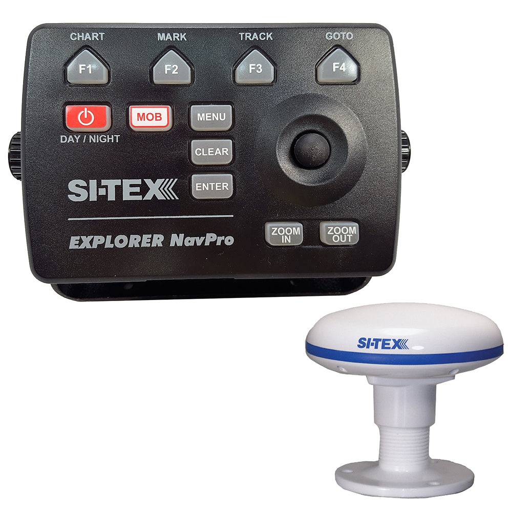 SI-TEX Explorer NavPro w/Wi-Fi  GPK-11 GPS Antenna [EXPLORERNAVPROWIFIW] - Twin Screws Marine Service