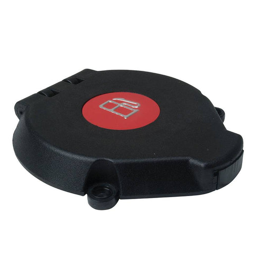 Perko Vented Flip Top Cap f/Fills with 1-1/2" Hose - Black [0795DP0BLK] - Twin Screws Marine Service