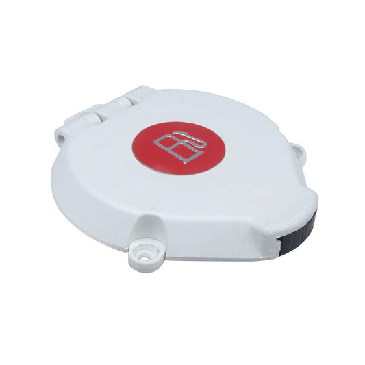 Perko Vented Flip Top Cap f/Fills with 1-1/2" Hose - White [0795DP0WHT] - Twin Screws Marine Service