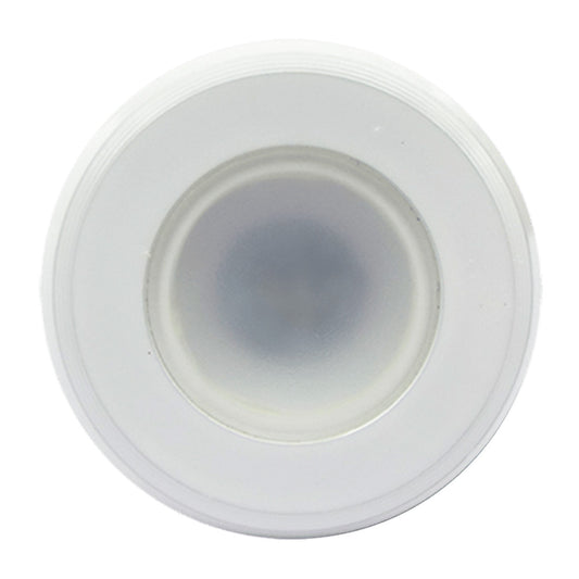 Shadow-Caster Single Color White Non-Dimmable White Powder Coat Down Light [SCM-DL-GW] - Twin Screws Marine Service