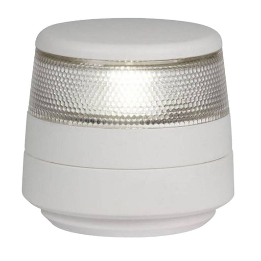 Hella Marine NaviLED 360 Compact All Round White Navigation Lamp - 2nm - Fixed Mount - White Base [980960011] - Twin Screws Marine Service