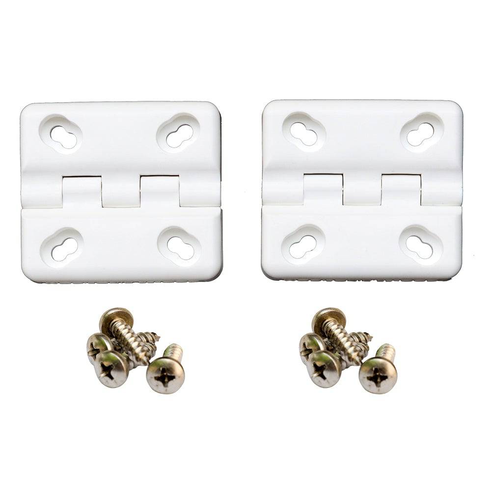 Cooler Shield Replacement Hinge f/Coleman  Rubbermaid Coolers - 2 Pack [CA76312] - Twin Screws Marine Service