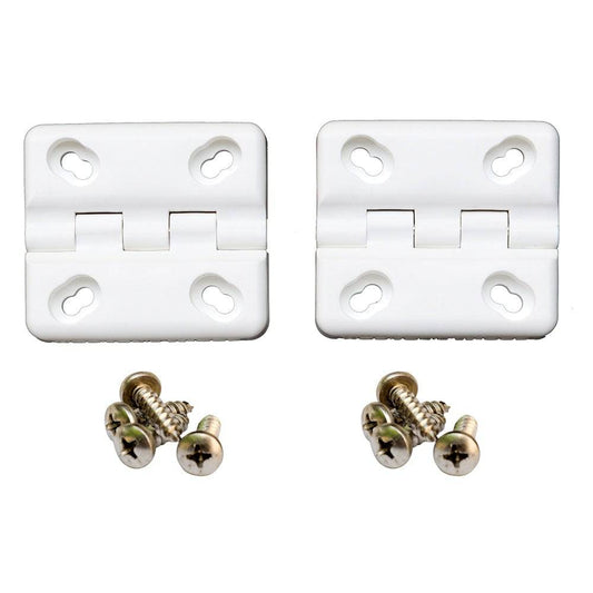 Cooler Shield Replacement Hinge f/Coleman  Rubbermaid Coolers - 2 Pack [CA76312] - Twin Screws Marine Service