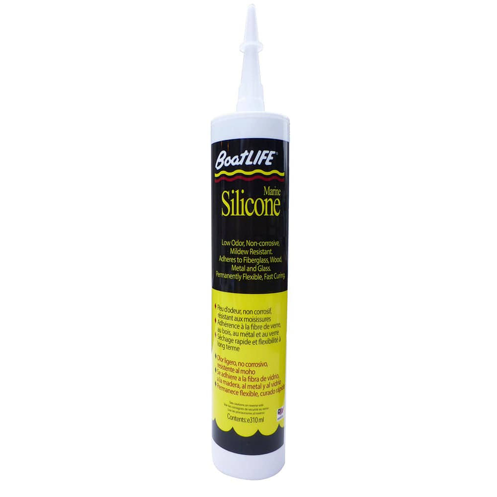 BoatLIFE Silicone Rubber Sealant Cartridge - Clear [1150] - Twin Screws Marine Service