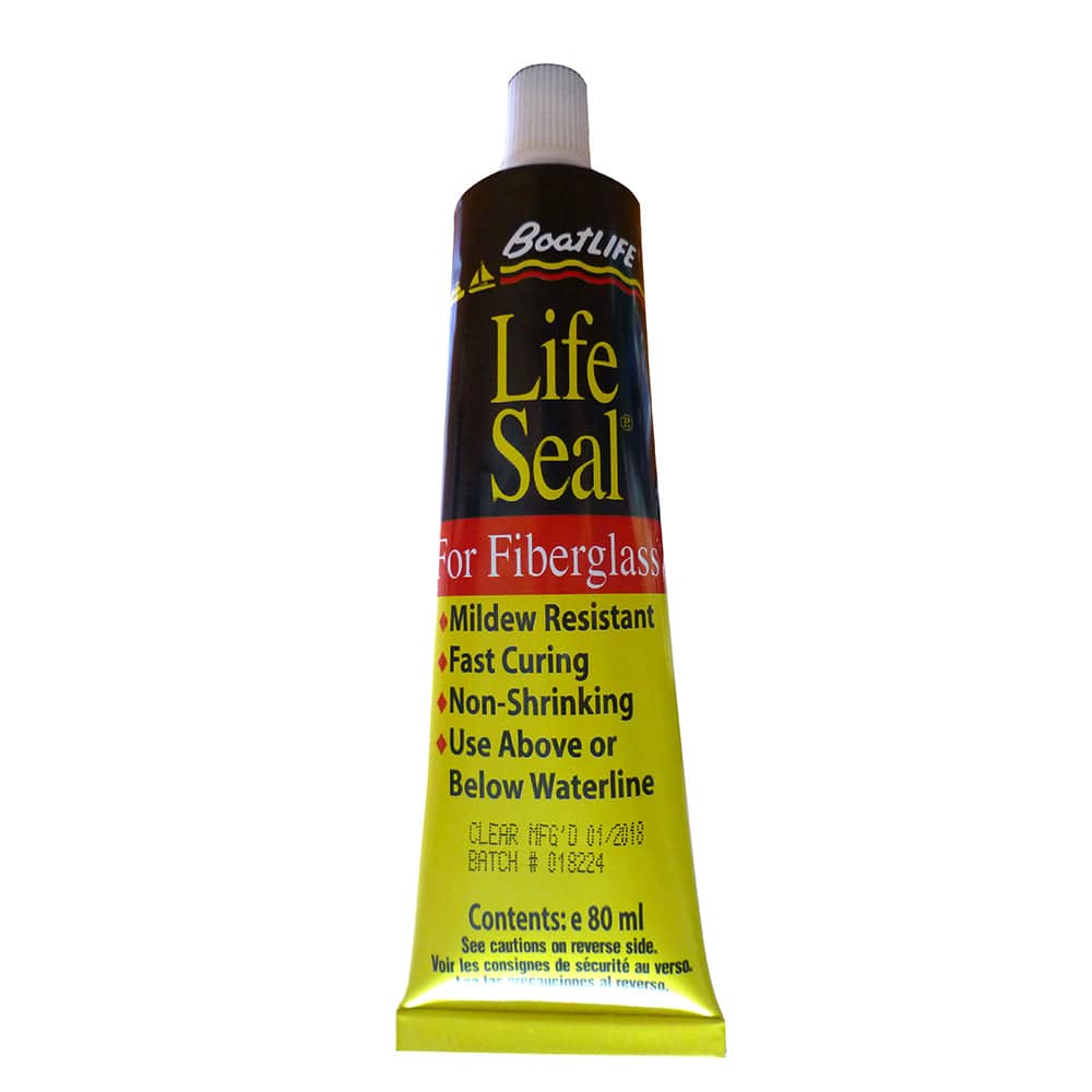 BoatLIFE LifeSeal Sealant Tube 2.8 FL. Oz - Clear [1160] - Twin Screws Marine Service