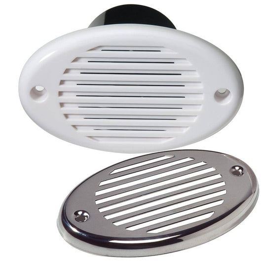 Innovative Lighting Marine Hidden Horn - White w/Stainless Steel Overlay [540-0101-7] - Twin Screws Marine Service