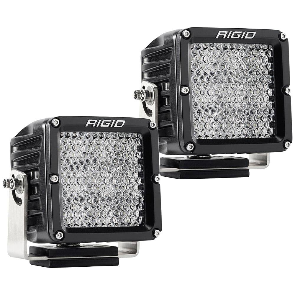 RIGID Industries D-XL PRO Diffused - Pair - Black [322313] - Twin Screws Marine Service