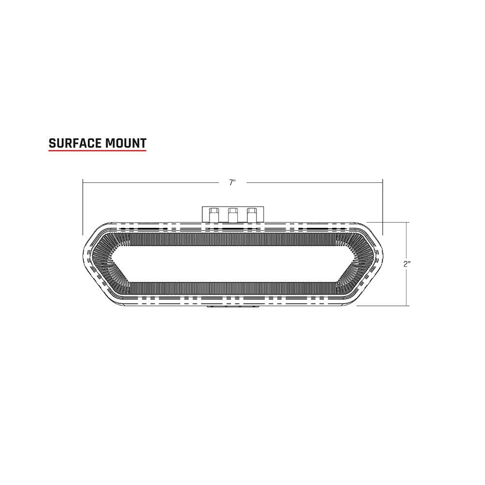 RIGID Industries Chase - Amber [90122] - Twin Screws Marine Service