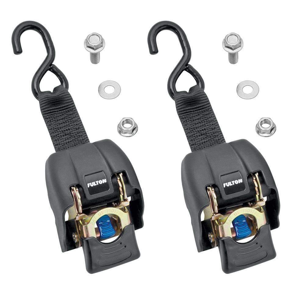 Fulton Transom Ratchet Tie Down - 2" x 43" - 2-Pack [2060366] - Twin Screws Marine Service