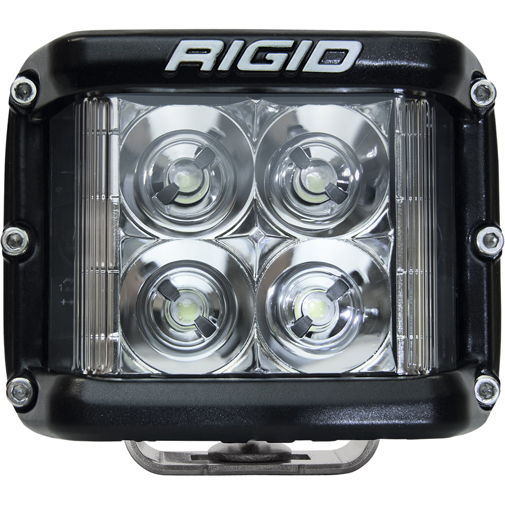 RIGID Industries D-SS Series PRO Flood Surface Mount - Black [261113] - Twin Screws Marine Service