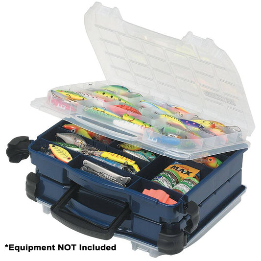 Plano Lockjaw Double Satchel - Blue [395210] - Twin Screws Marine Service