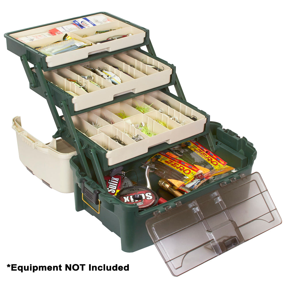 Plano Hybrid Hip 3-Tray Tackle Box - Forest Green [723300] - Twin Screws Marine Service