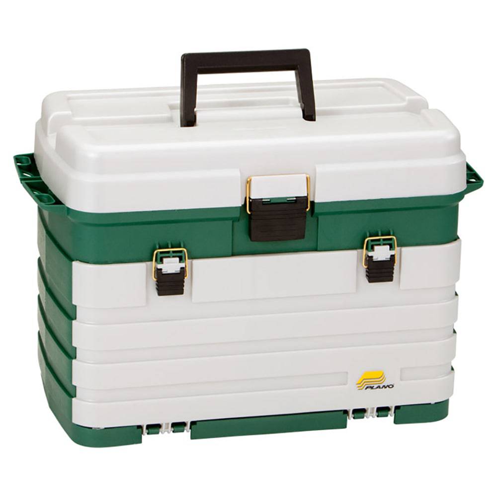 Plano 4-Drawer Tackle Box - Green Metallic/Silver [758005] - Twin Screws Marine Service