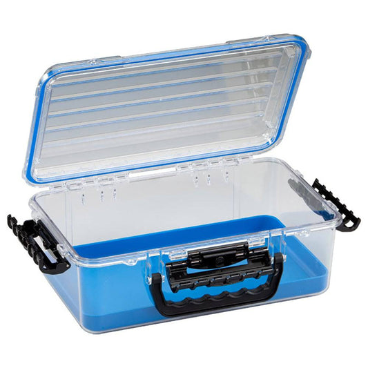 Plano Guide Series Waterproof Case 3700 - Blue/Clear [147000] - Twin Screws Marine Service