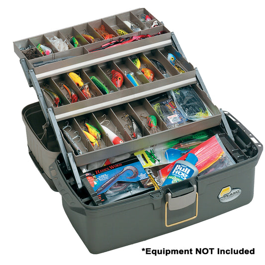 Plano Guide Series Tray Tackle Box - Graphite/Sandstone [613403] - Twin Screws Marine Service