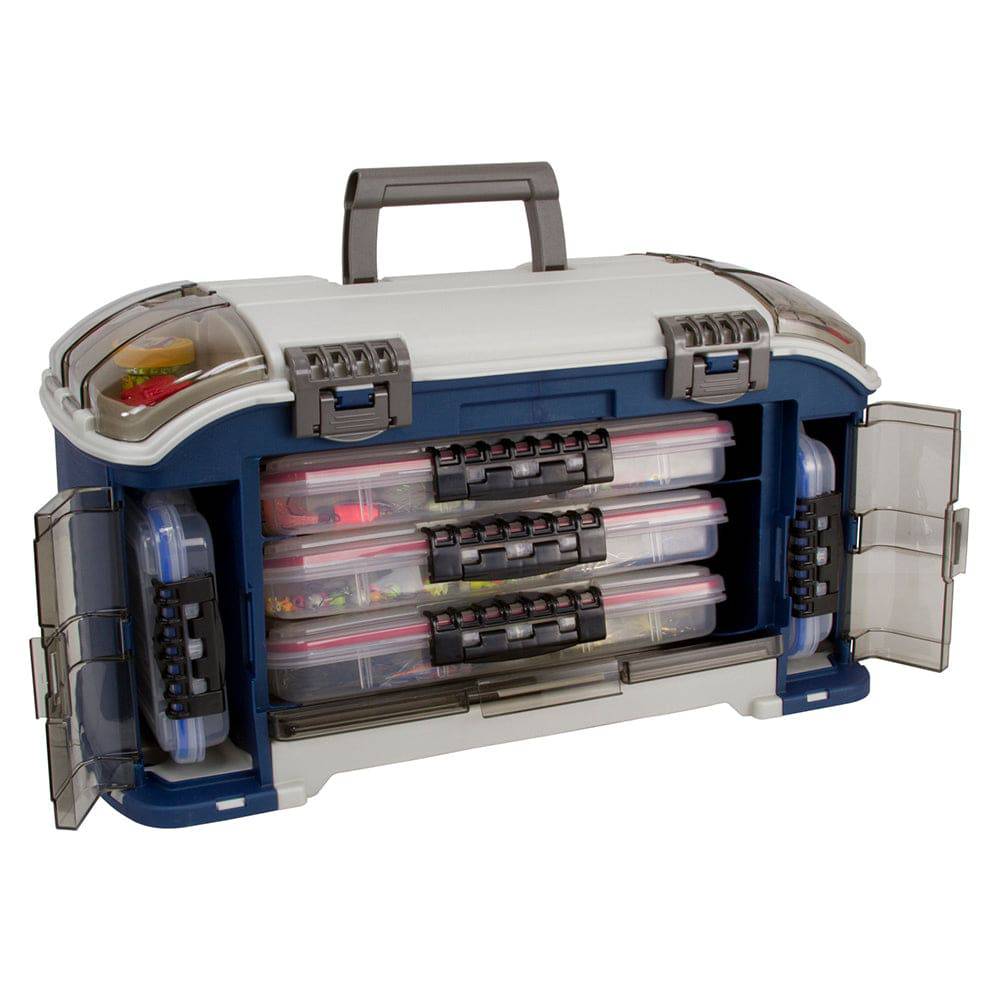 Plano Elite Series Angled Tackle System 3700 - Blue [797010] - Twin Screws Marine Service